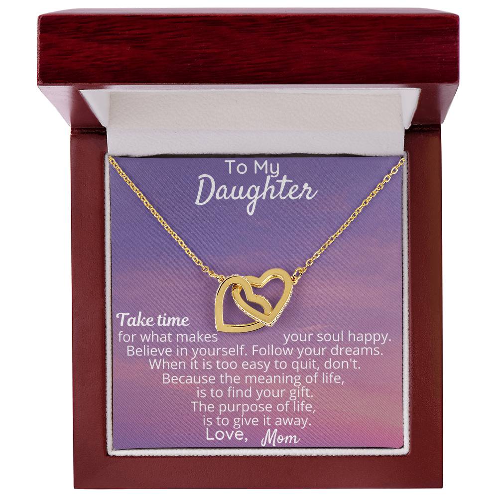 Take Time For - Interlocking Hearts Necklace