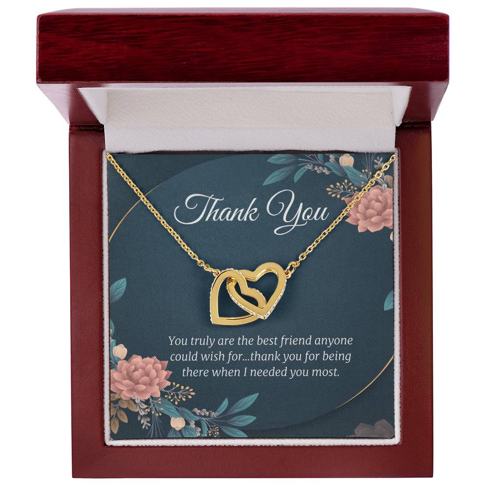 Thank You - Interlocking Hearts Interlocking Hearts Necklace