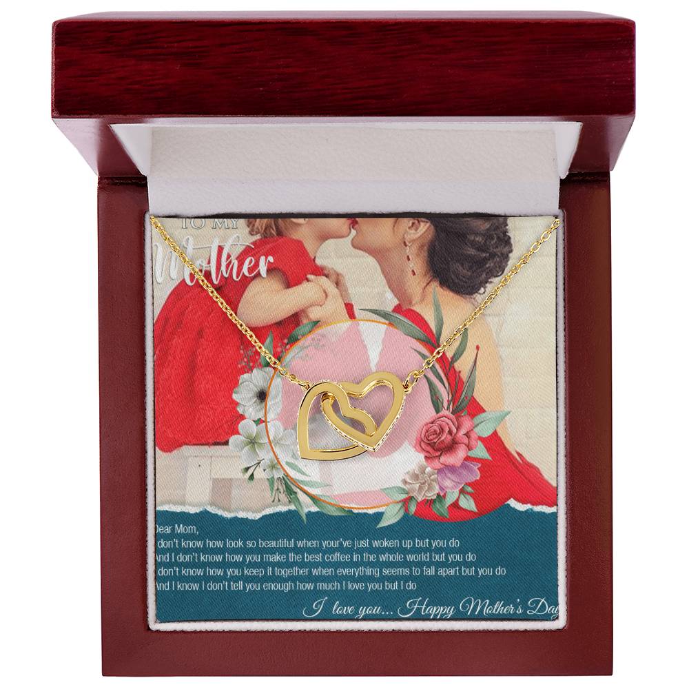 Sister Mother'S Day Gift Sister Necklace For Mothers Day Mothers Day Gift For Sister Gift For Sister On Mother'S Day Sister Jewelry Interlocking Hearts Necklace