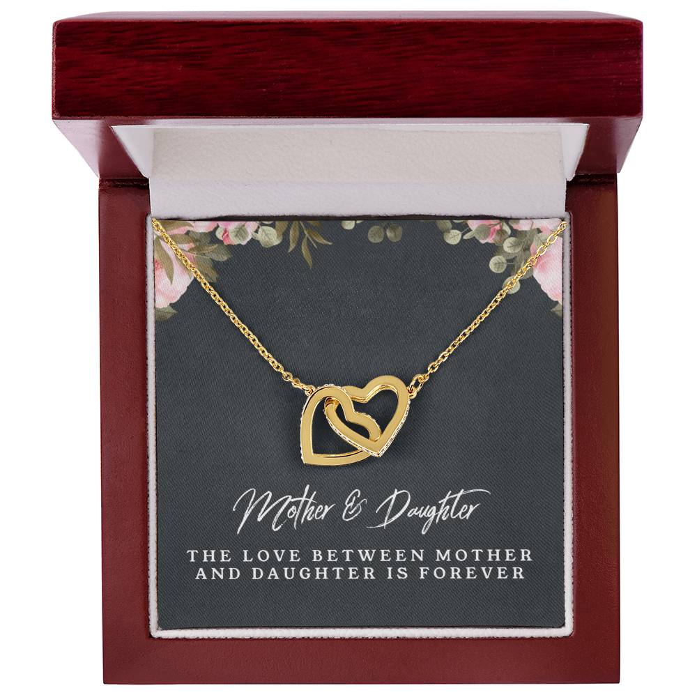 Mother & Daughter - Interlocking Heart Necklace Interlocking Hearts Necklace