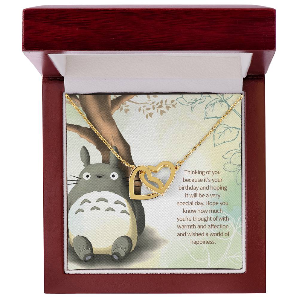 World Of Happiness - Interlocking Hearts Necklace