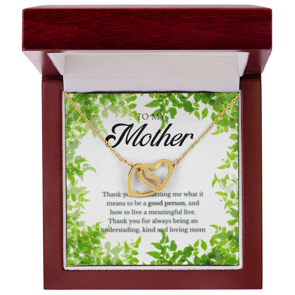 Never-Ending Love Interlocking Hearts Necklace