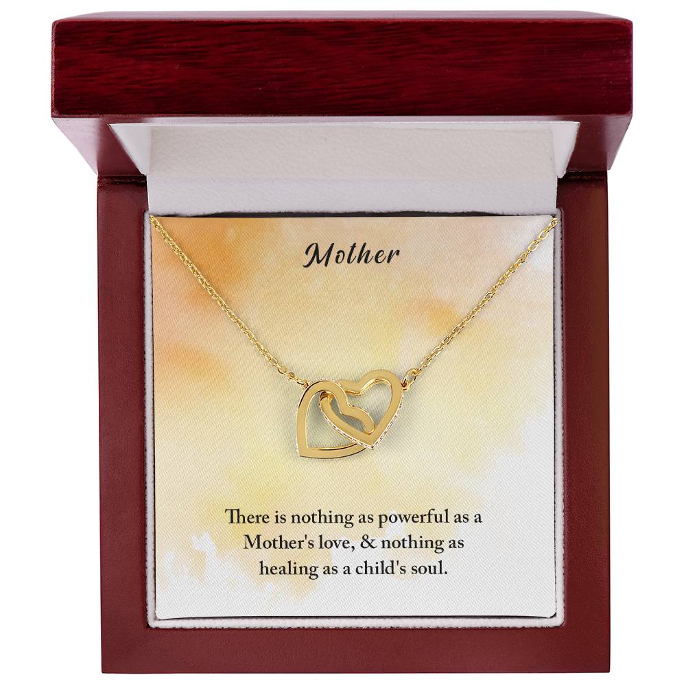 Mothers Day Gift From Daughter Son - Mother Necklace Gifts For Mom Mom Necklace Interlocking Hearts Interlocking Hearts Necklace