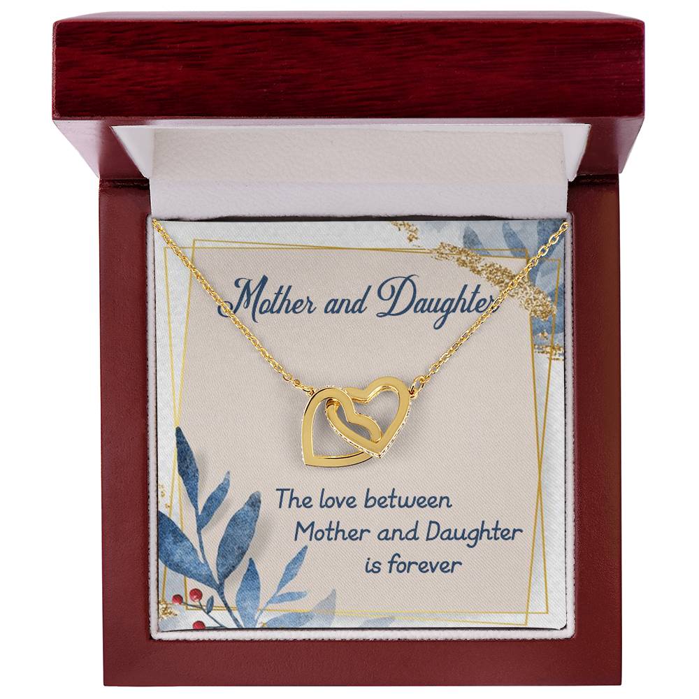 Mother Daughter Necklace Mother Daughter Jewelry Mother Necklace Gifts Mom Daughter Necklace Necklace Gifts For Mom From Daughter Interlocking Hearts Necklace