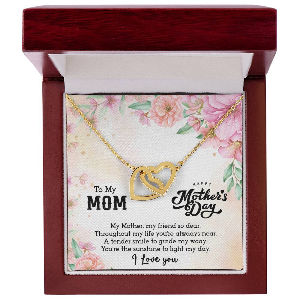 Mother’S Day Interlocking Hearts Necklace