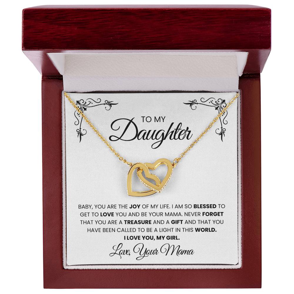 Joy Of My Life Interlocking Hearts Necklace