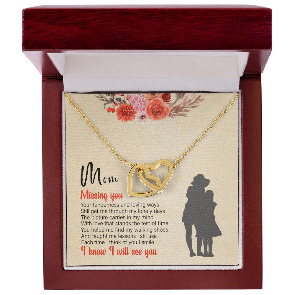 Meaningful Gifts For Mom From Daughter Unique Mother Daughter Gifts Mother Daughter Mothers Day Ideas Meaningful Mothers Day Gifts From Daughter Interlocking Hearts Necklace