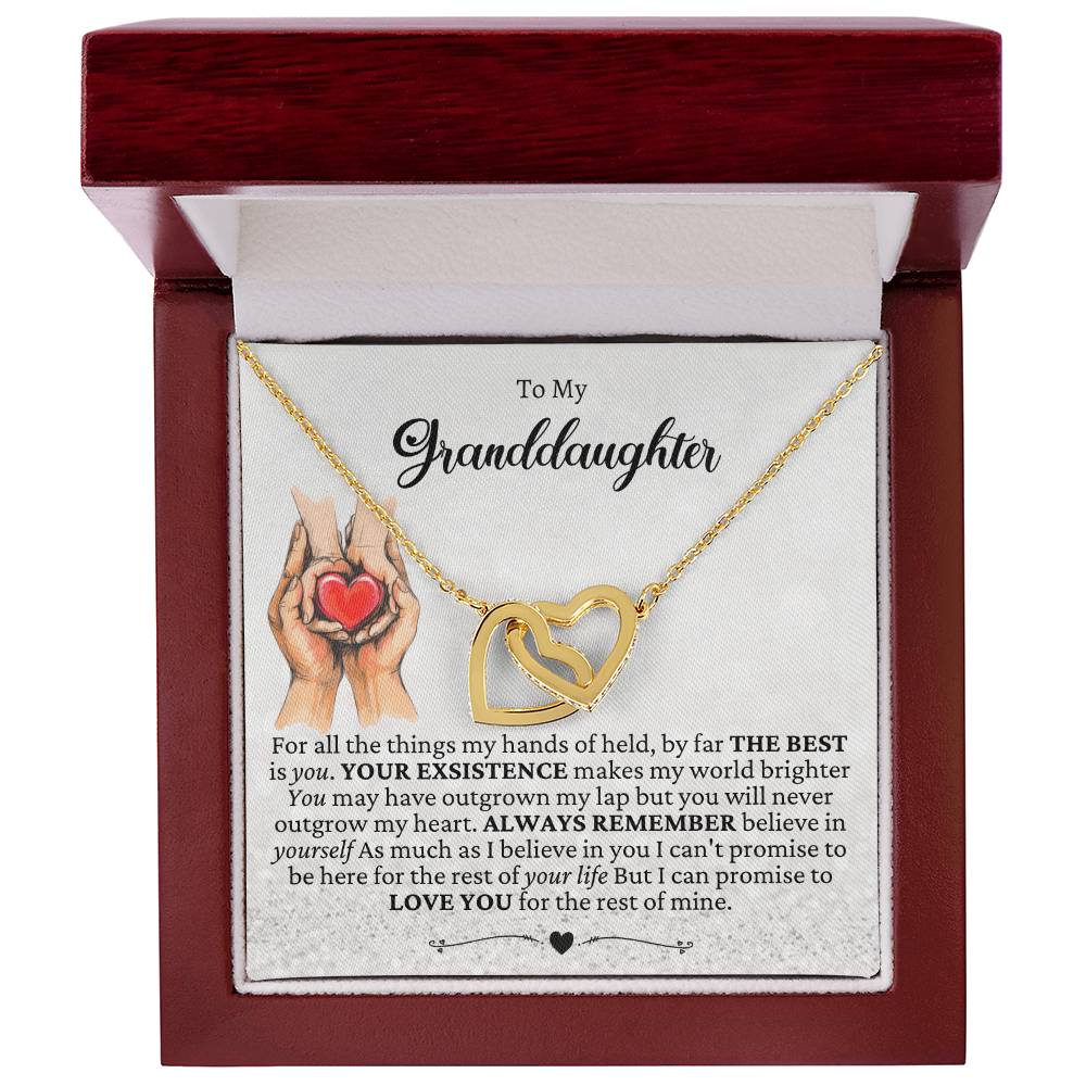 I Promise To Always Love You Interlocking Hearts Holding Hearts Edition Interlocking Hearts Necklace