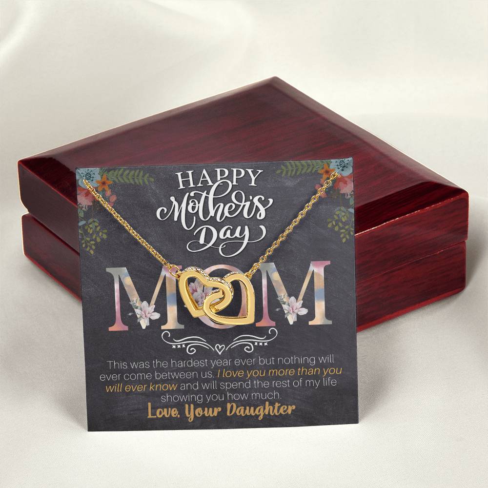 Best Mother'S Day Interlock Necklace Interlocking Hearts Necklace