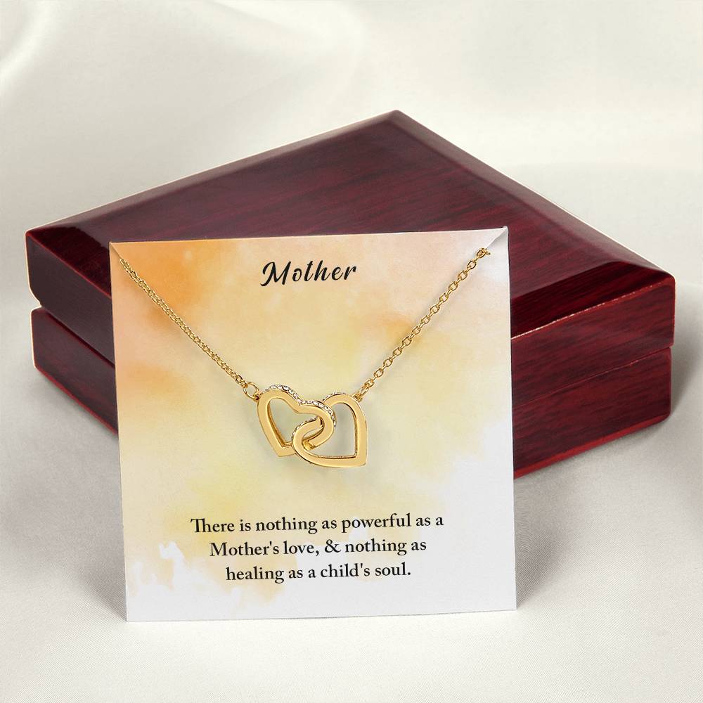 Mothers Day Gift From Daughter Son - Mother Necklace Gifts For Mom Mom Necklace Interlocking Hearts Interlocking Hearts Necklace