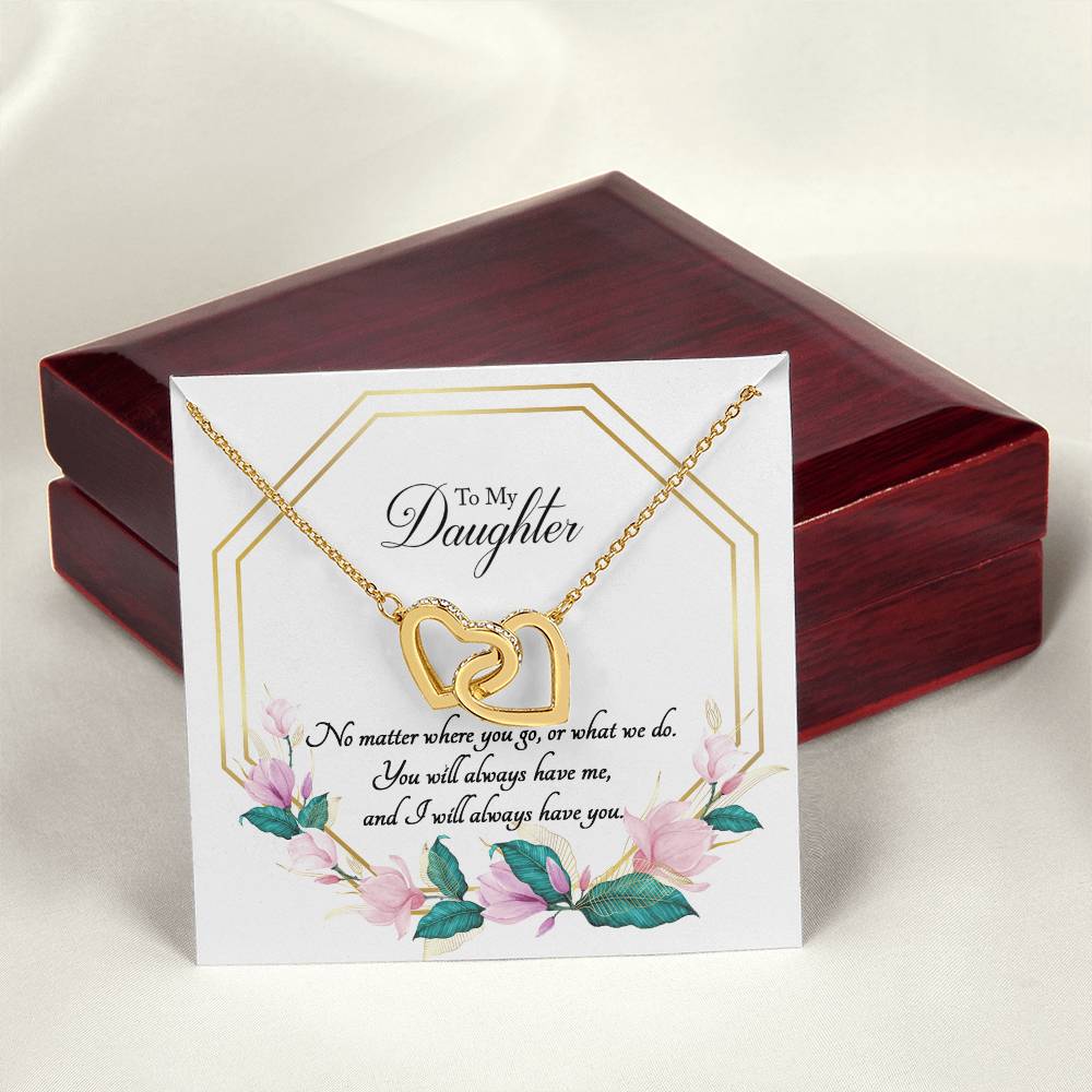 You And Me - Interlocking Hearts Interlocking Hearts Necklace
