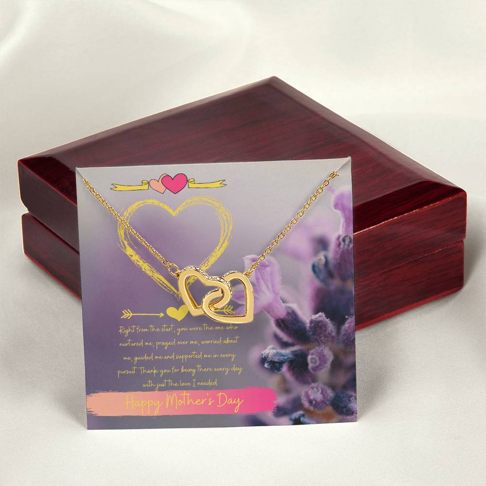 Never Ending Love Interlocking Hearts Necklace