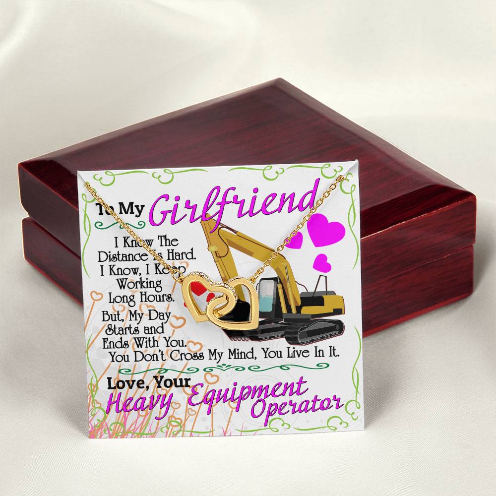 Heo'S Girlfriend - Interlocking Heart Necklace Interlocking Hearts Necklace