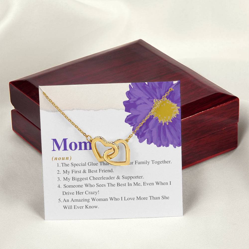 The Perfect Mother'S Day Gift. Interlocking Hearts Necklace