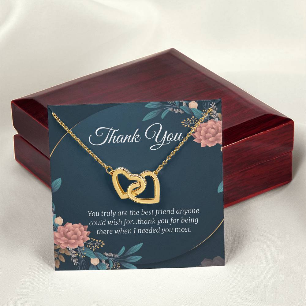 Thank You - Interlocking Hearts Interlocking Hearts Necklace