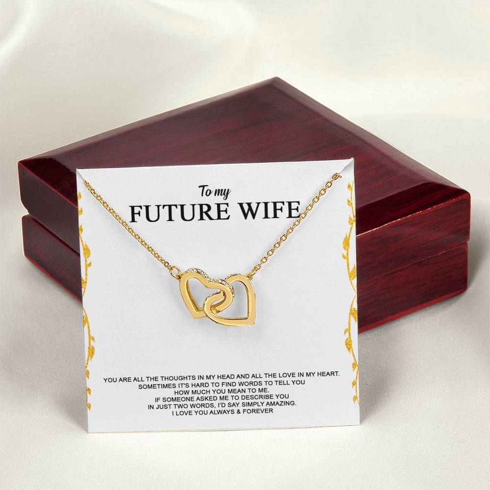 Interlocking Hearts Necklace For Your Future Wife