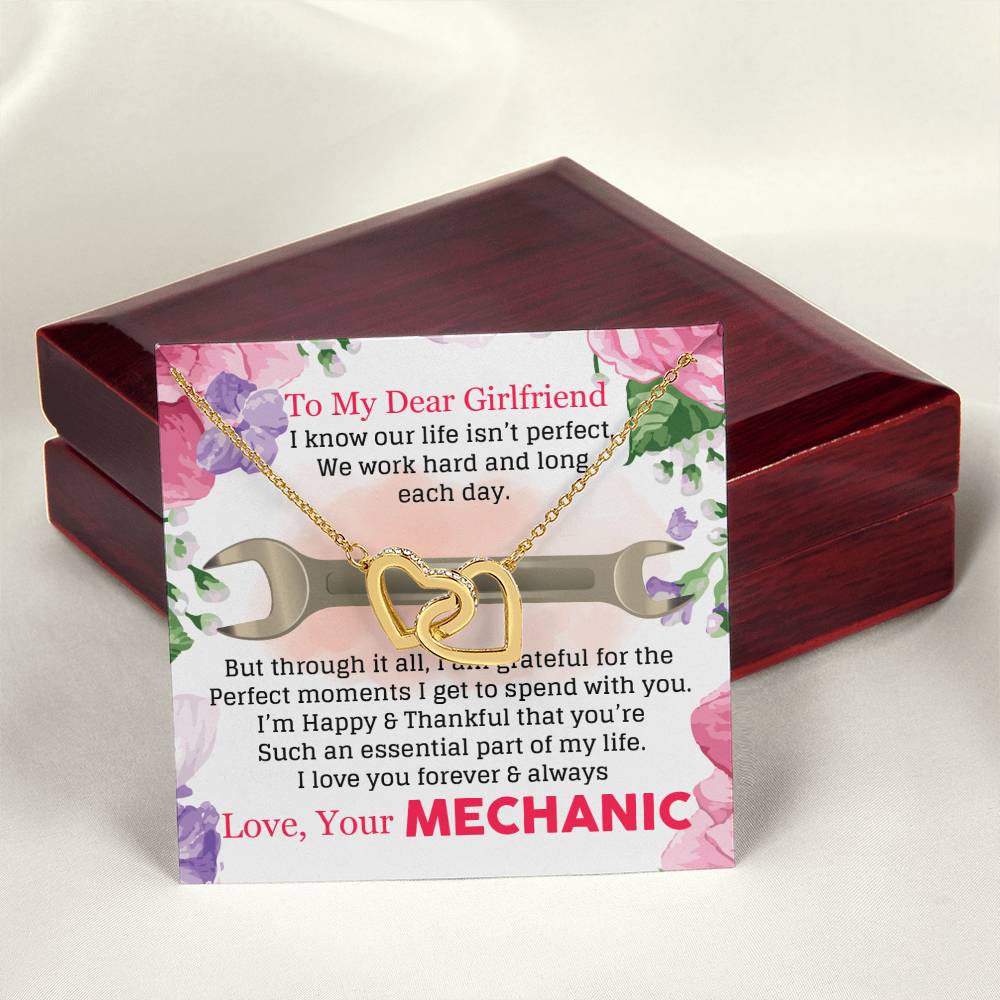 Mechanic'S Girlfriend - Interlocking Heart Necklace Interlocking Hearts Necklace