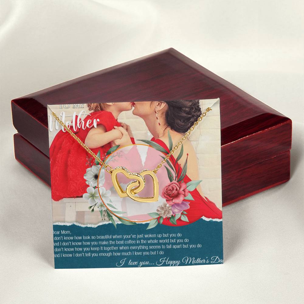 Sister Mother'S Day Gift Sister Necklace For Mothers Day Mothers Day Gift For Sister Gift For Sister On Mother'S Day Sister Jewelry Interlocking Hearts Necklace