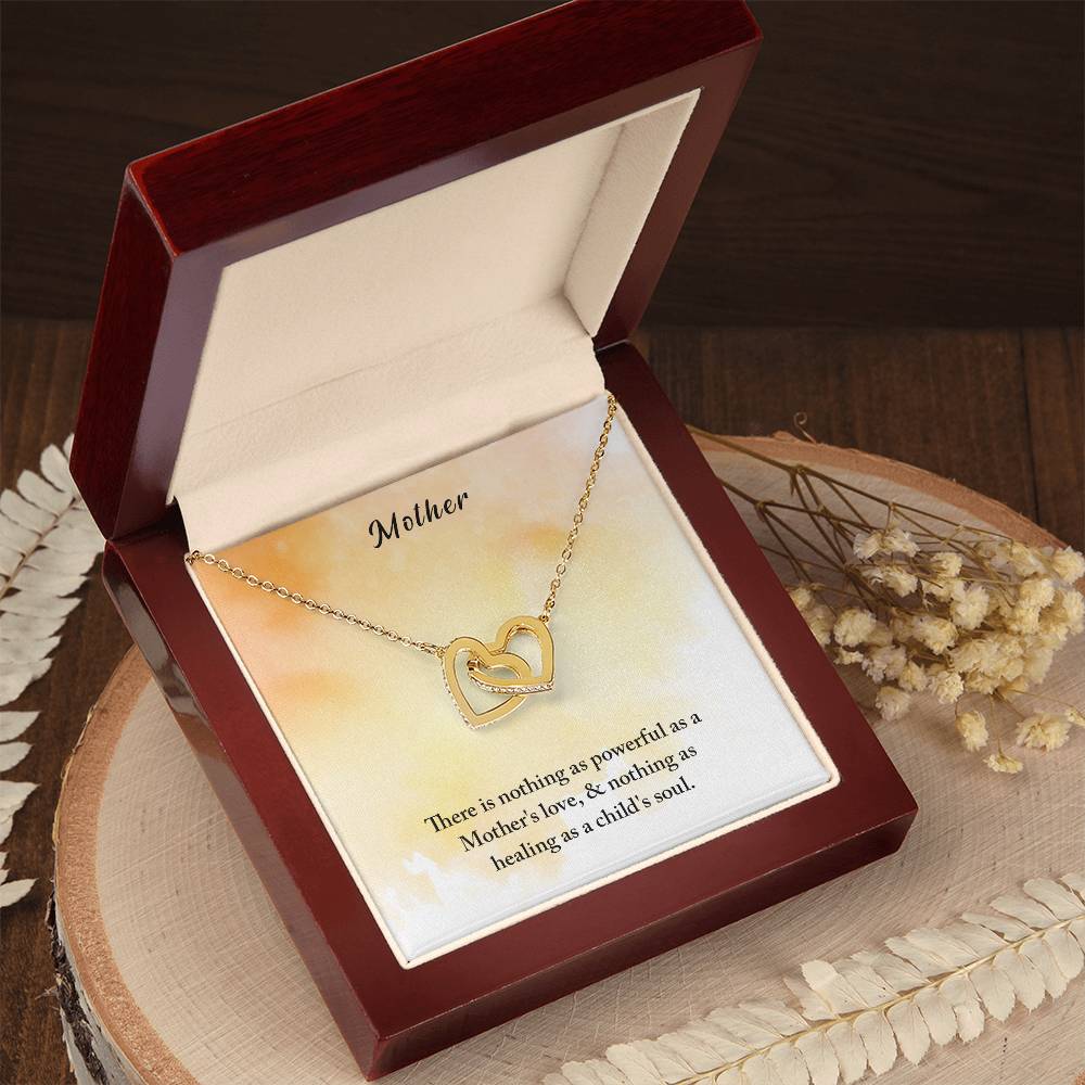 Mothers Day Gift From Daughter Son - Mother Necklace Gifts For Mom Mom Necklace Interlocking Hearts Interlocking Hearts Necklace