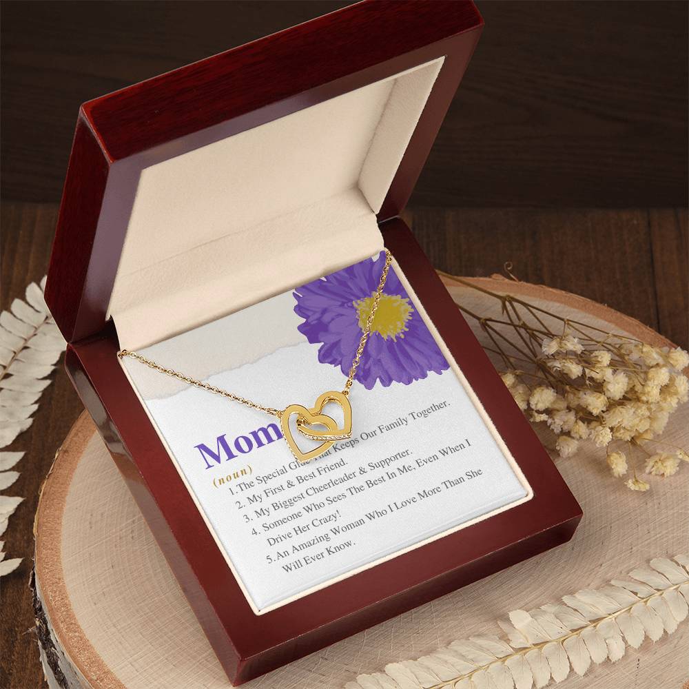 The Perfect Mother'S Day Gift. Interlocking Hearts Necklace