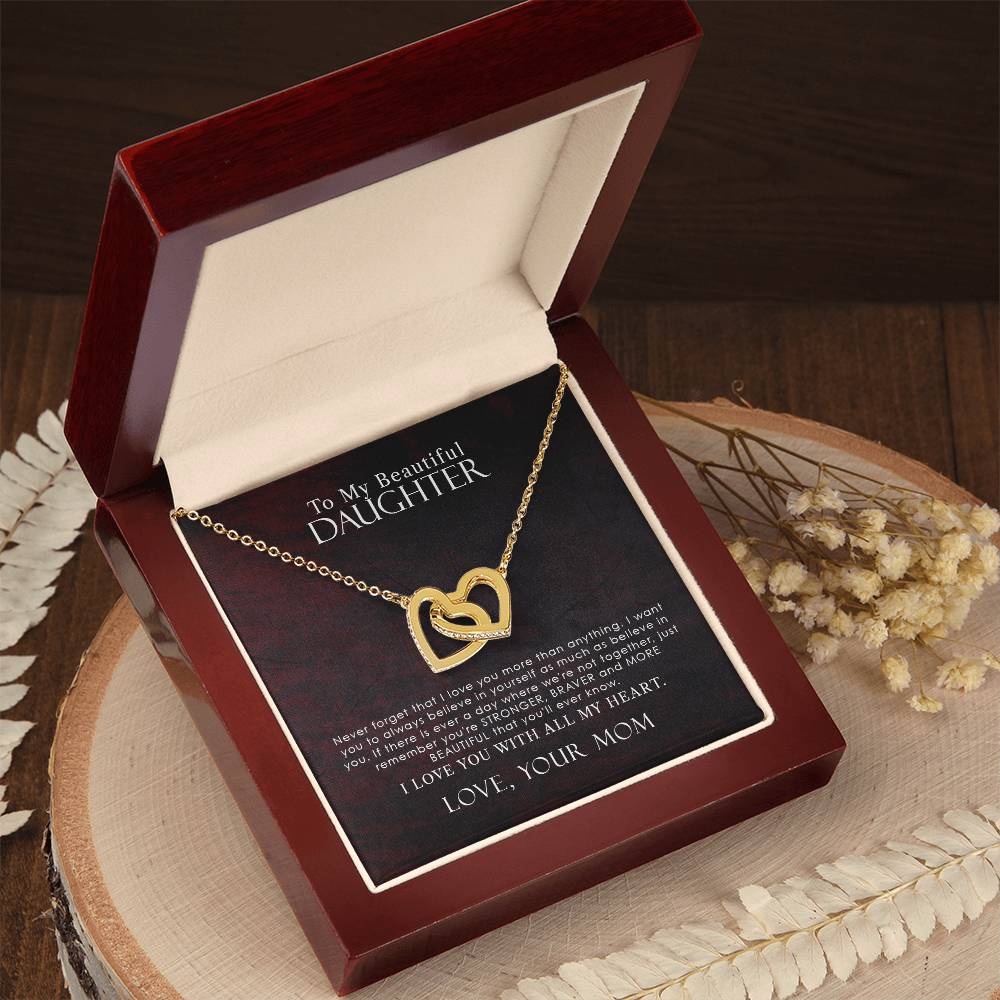 Collection Daughter - More Beautiful That You'Ll Ever Know - Necklace Interlocking Hearts Necklace