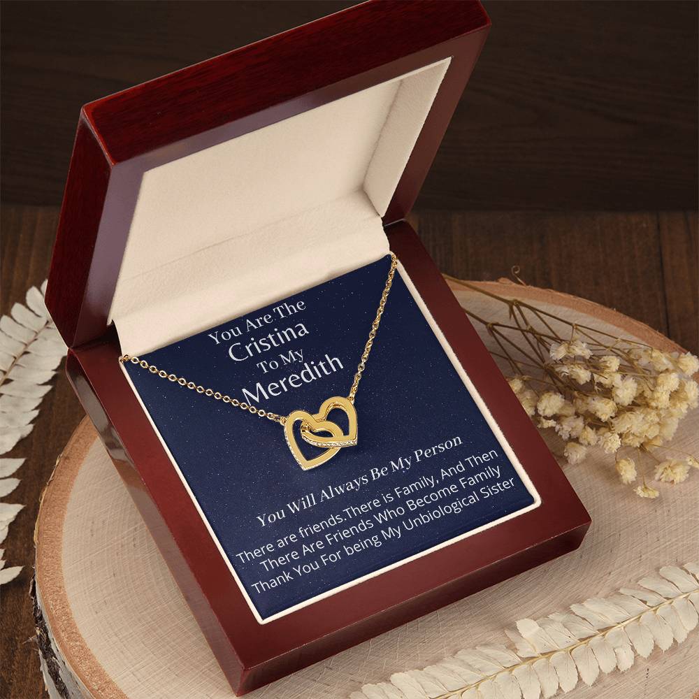 To My Person Nurse Week Special Interlocking Hearts Necklace