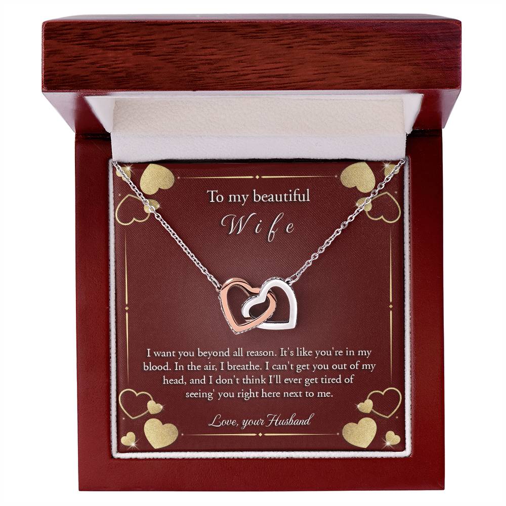 Interlocking Hearts Necklace - Beyond All Reason
