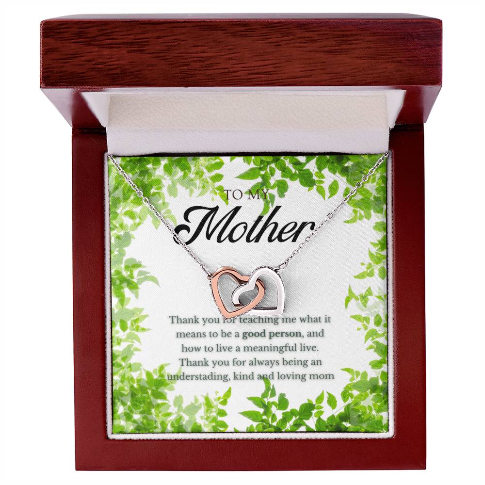 Never-Ending Love Interlocking Hearts Necklace