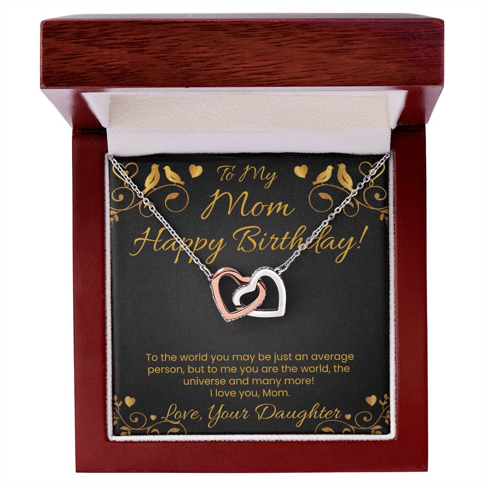 A Beautiful Birthday Gift For Mom! - The Amazing Interlocking Hearts Necklace