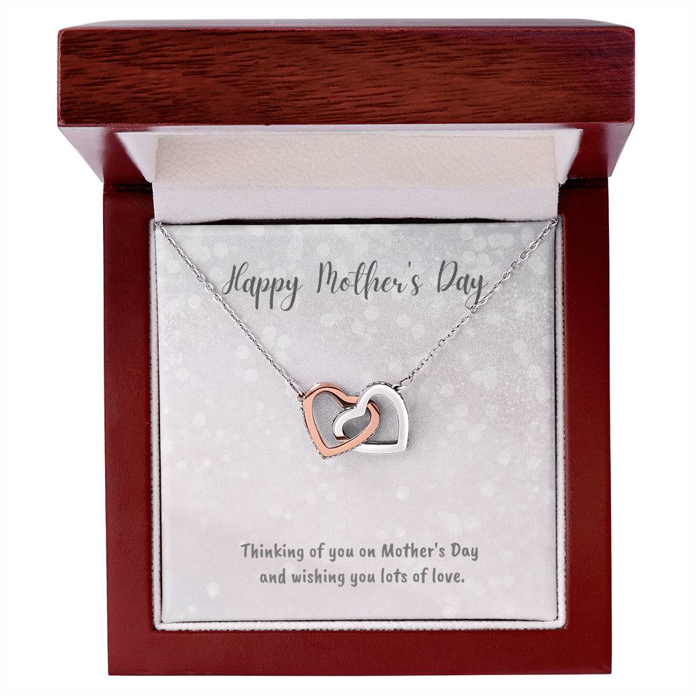 Mother'S Day Sp003 Interlocking Hearts Necklace
