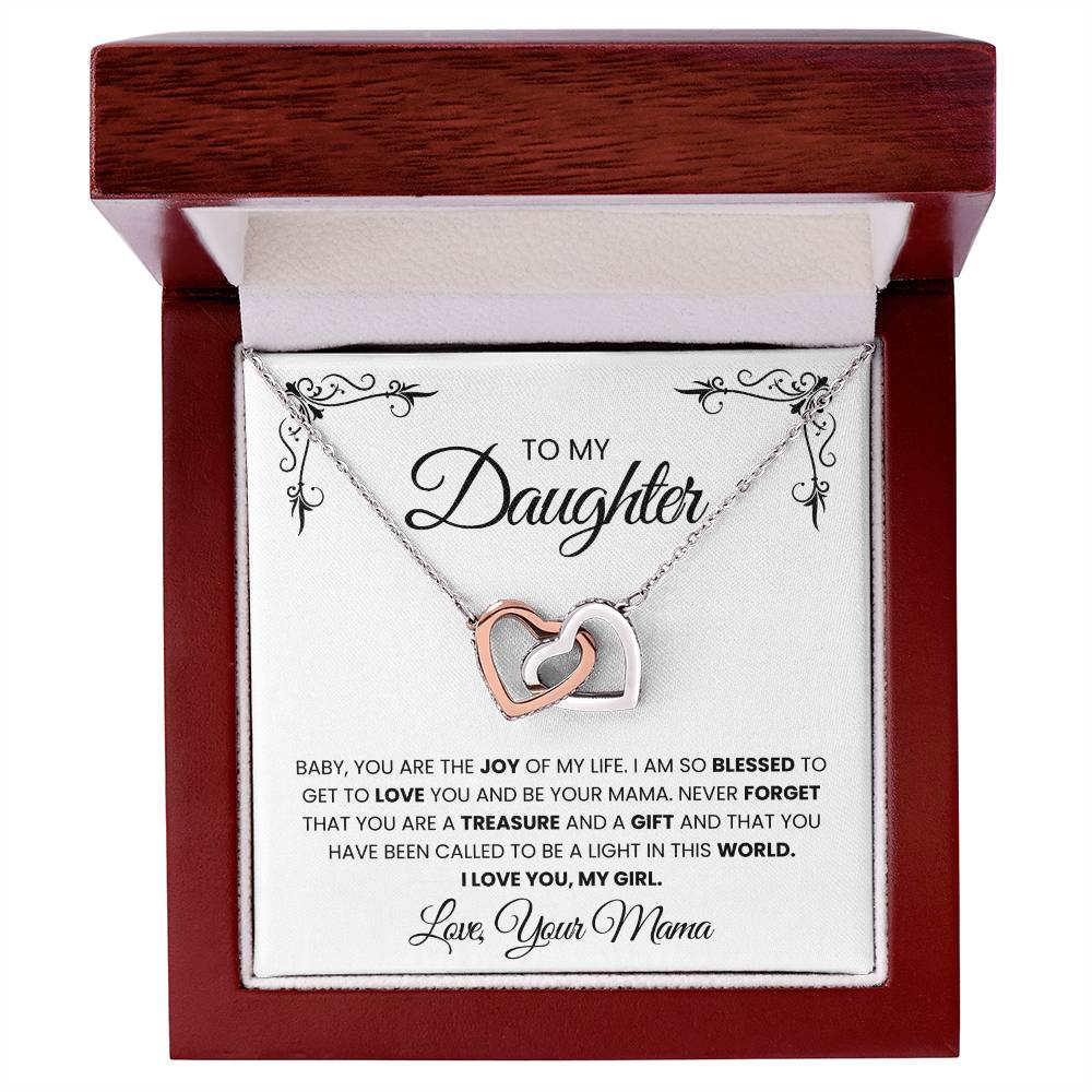 Joy Of My Life Interlocking Hearts Necklace