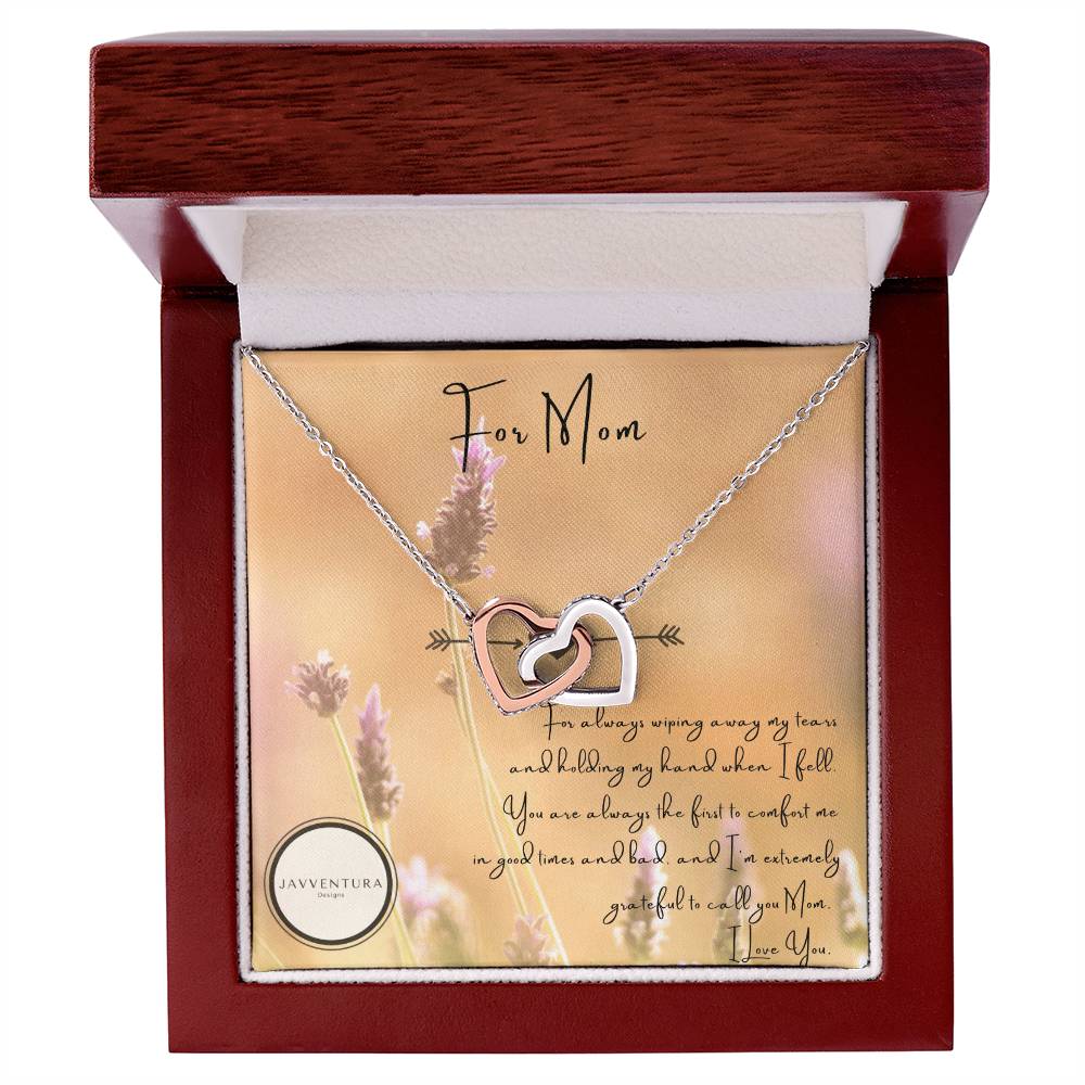 Interlocking Hearts For Mom Interlocking Hearts Necklace