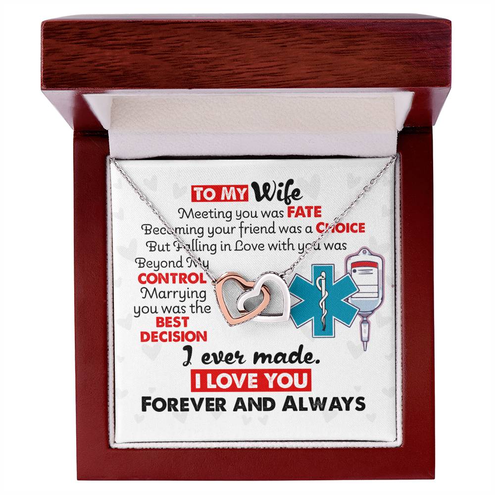Ems Wife - Interlocking Heart Necklace Interlocking Hearts Necklace