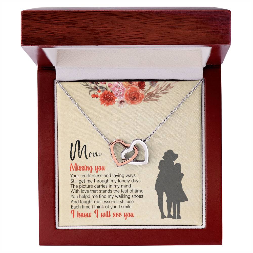 Meaningful Gifts For Mom From Daughter Unique Mother Daughter Gifts Mother Daughter Mothers Day Ideas Meaningful Mothers Day Gifts From Daughter Interlocking Hearts Necklace