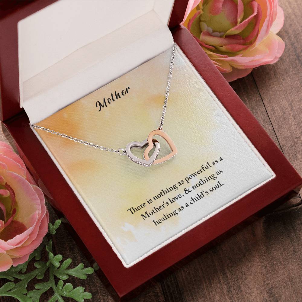 Mothers Day Gift From Daughter Son - Mother Necklace Gifts For Mom Mom Necklace Interlocking Hearts Interlocking Hearts Necklace