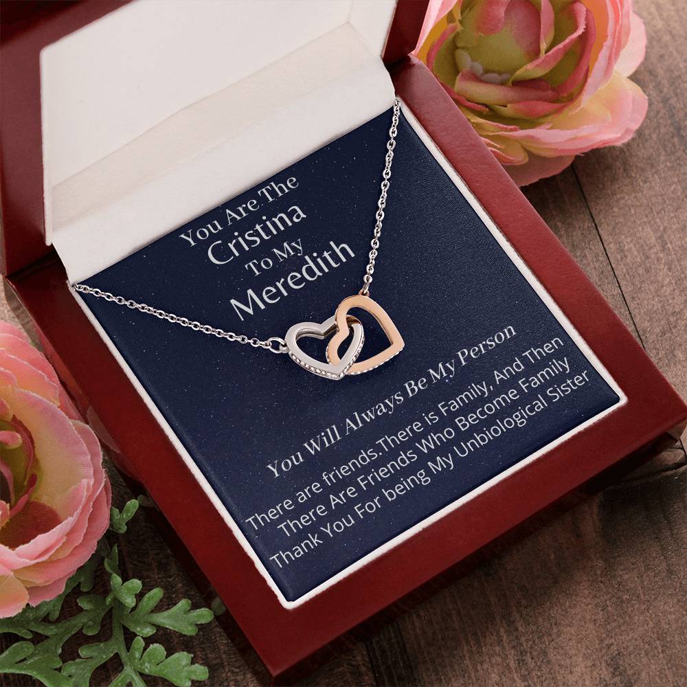 To My Person Nurse Week Special Interlocking Hearts Necklace