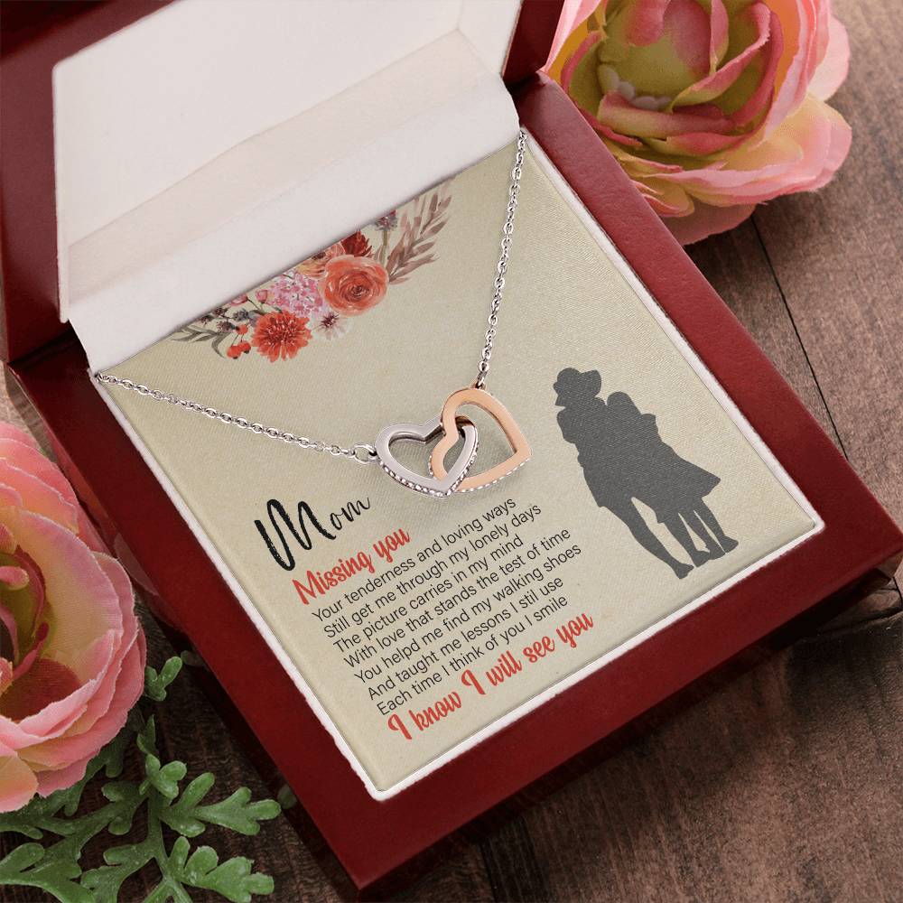 Meaningful Gifts For Mom From Daughter Unique Mother Daughter Gifts Mother Daughter Mothers Day Ideas Meaningful Mothers Day Gifts From Daughter Interlocking Hearts Necklace