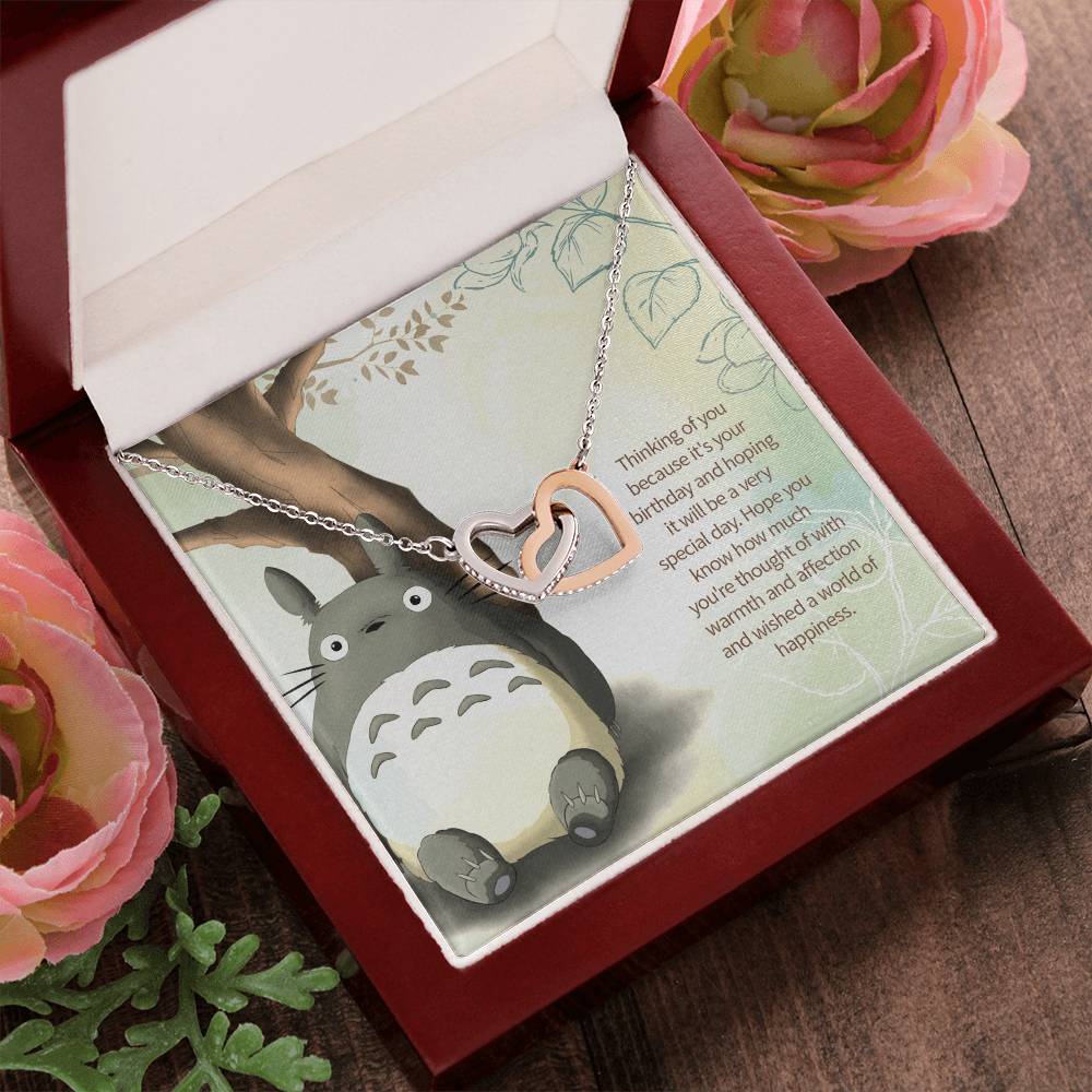 World Of Happiness - Interlocking Hearts Necklace