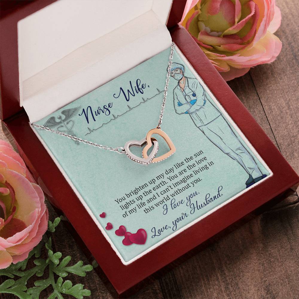 Collection Nurse Wife - Interlocking Hearts Interlocking Hearts Necklace