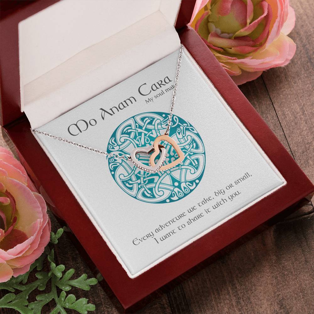 Mo Anam Cara - Interlocking Hearts Interlocking Hearts Necklace