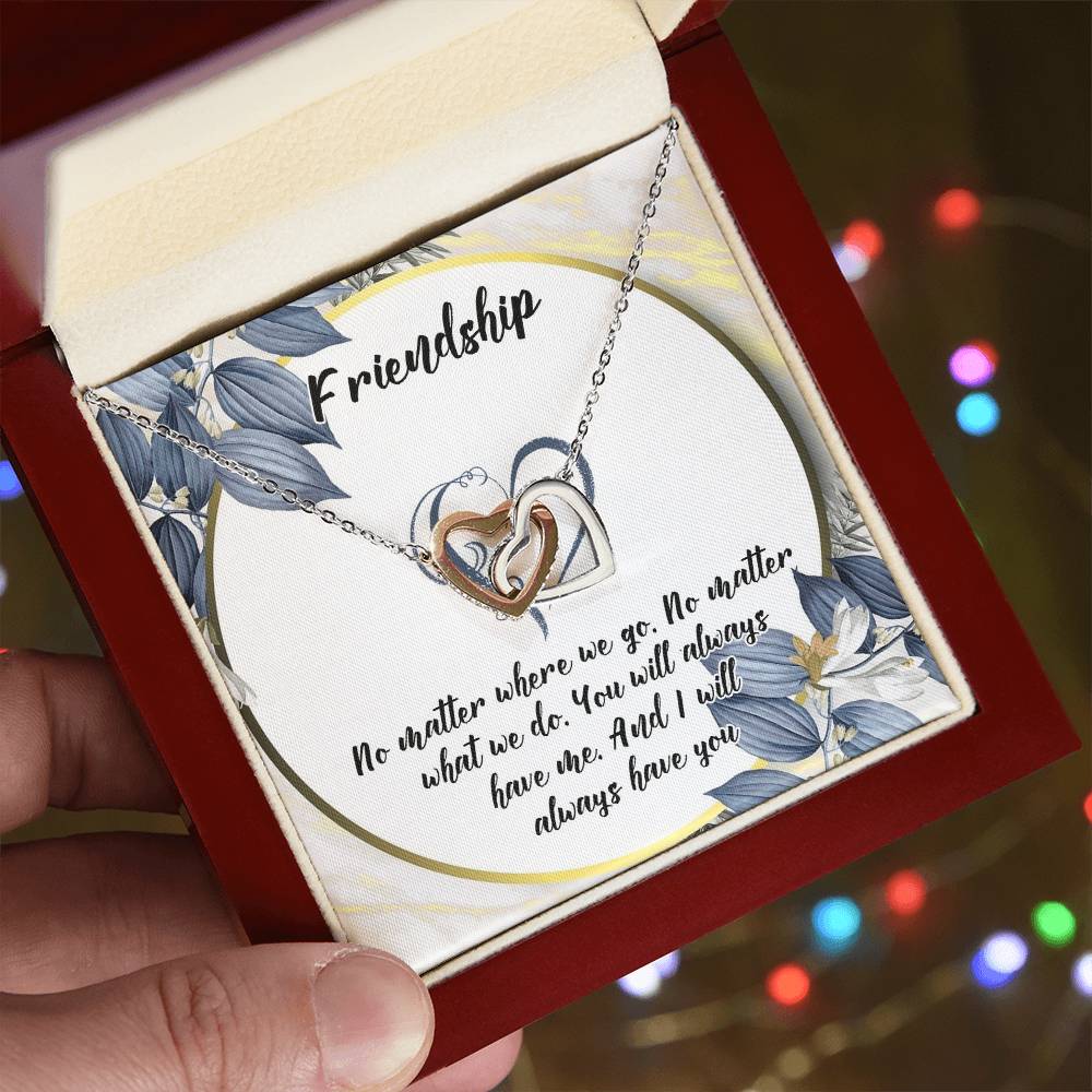 Best Friend Necklace Gifts Friendship Necklace Gift Best Friend Birthday Gifts Jewelry Soul Sister Necklace Friendship Birthday Gifts Interlocking Hearts Necklace