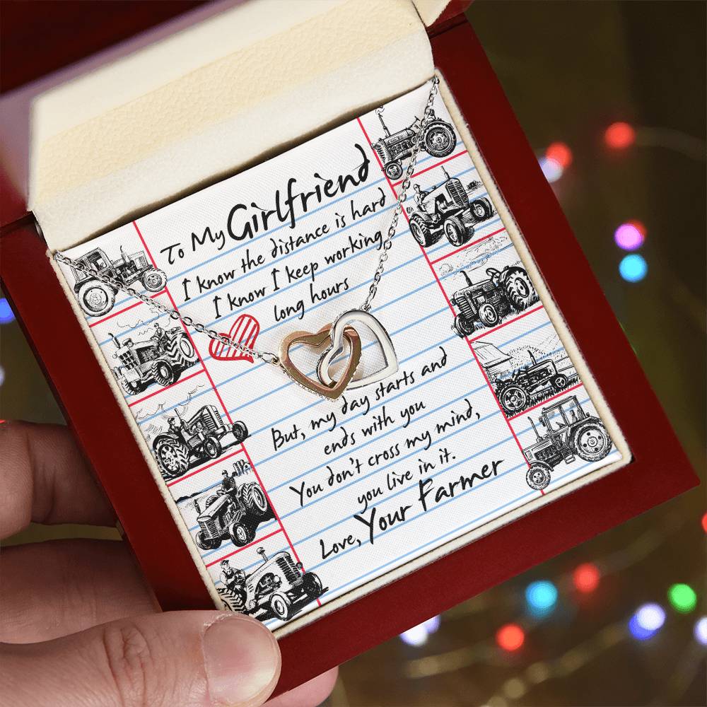 Farmer'S Girlfriend - Interlocking Heart Necklace Interlocking Hearts Necklace