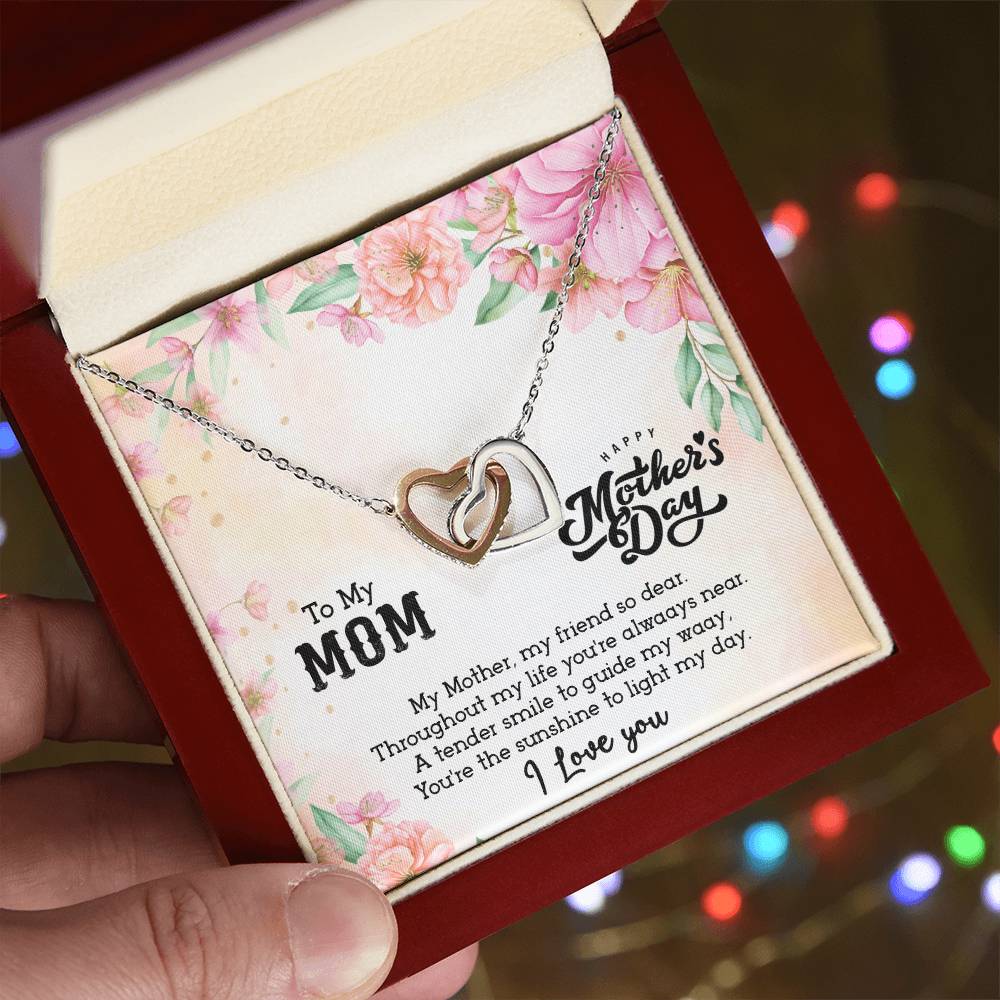 Mother’S Day Interlocking Hearts Necklace