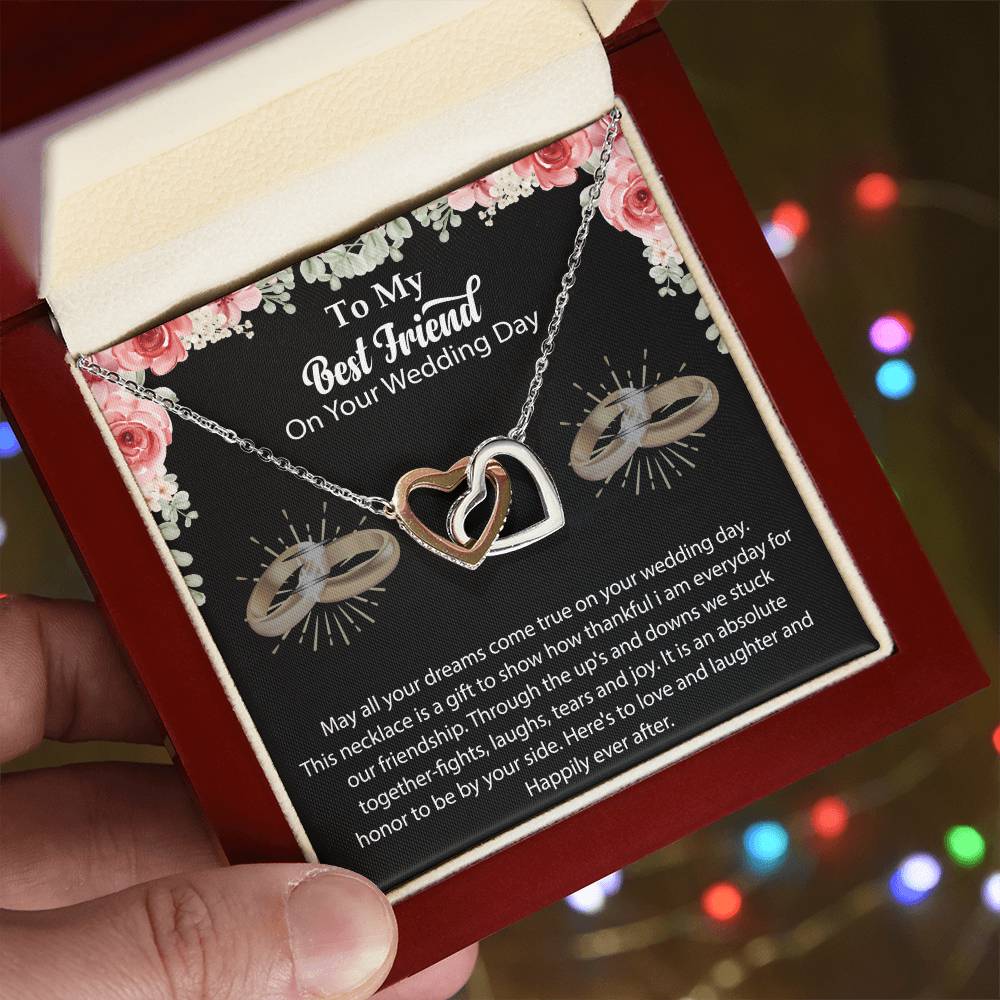 My Best Friend’S Wedding Interlocking Hearts Necklace