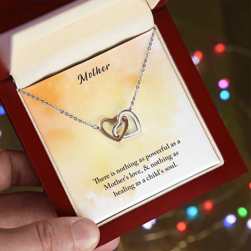 Mothers Day Gift From Daughter Son - Mother Necklace Gifts For Mom Mom Necklace Interlocking Hearts Interlocking Hearts Necklace