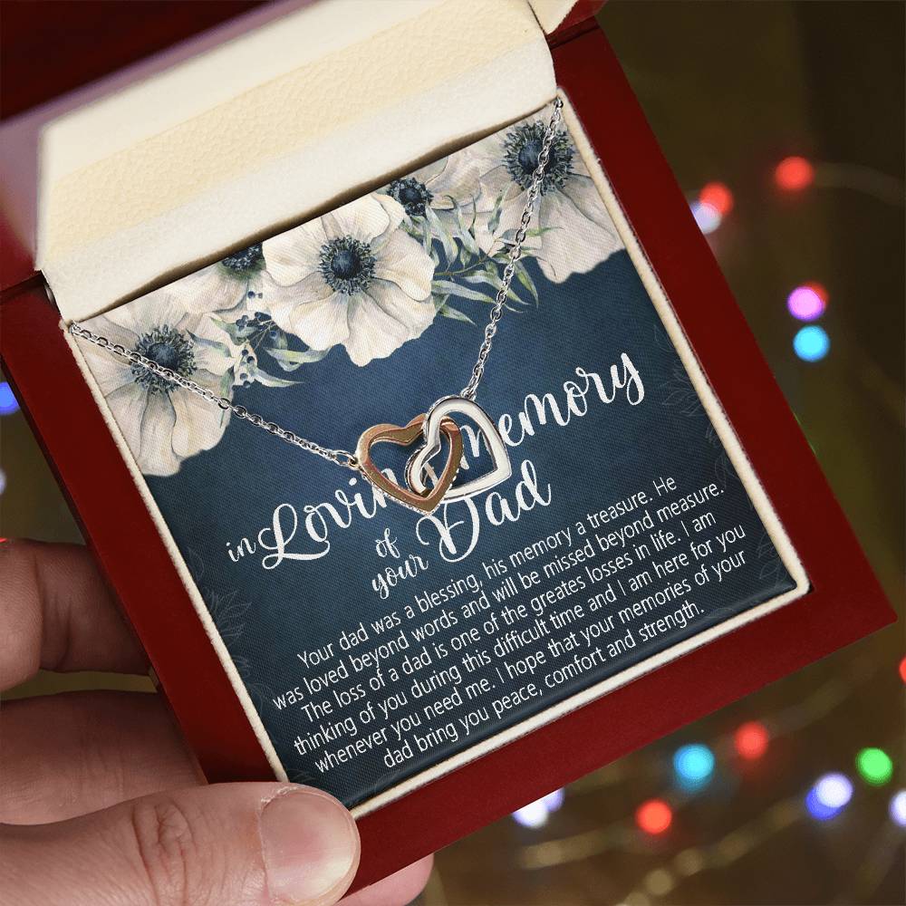 Godmother & Godson Necklace Gift For Godmother Godmother Gift Interlocking Hearts Necklace For Godmother Cute Gift For Godmother