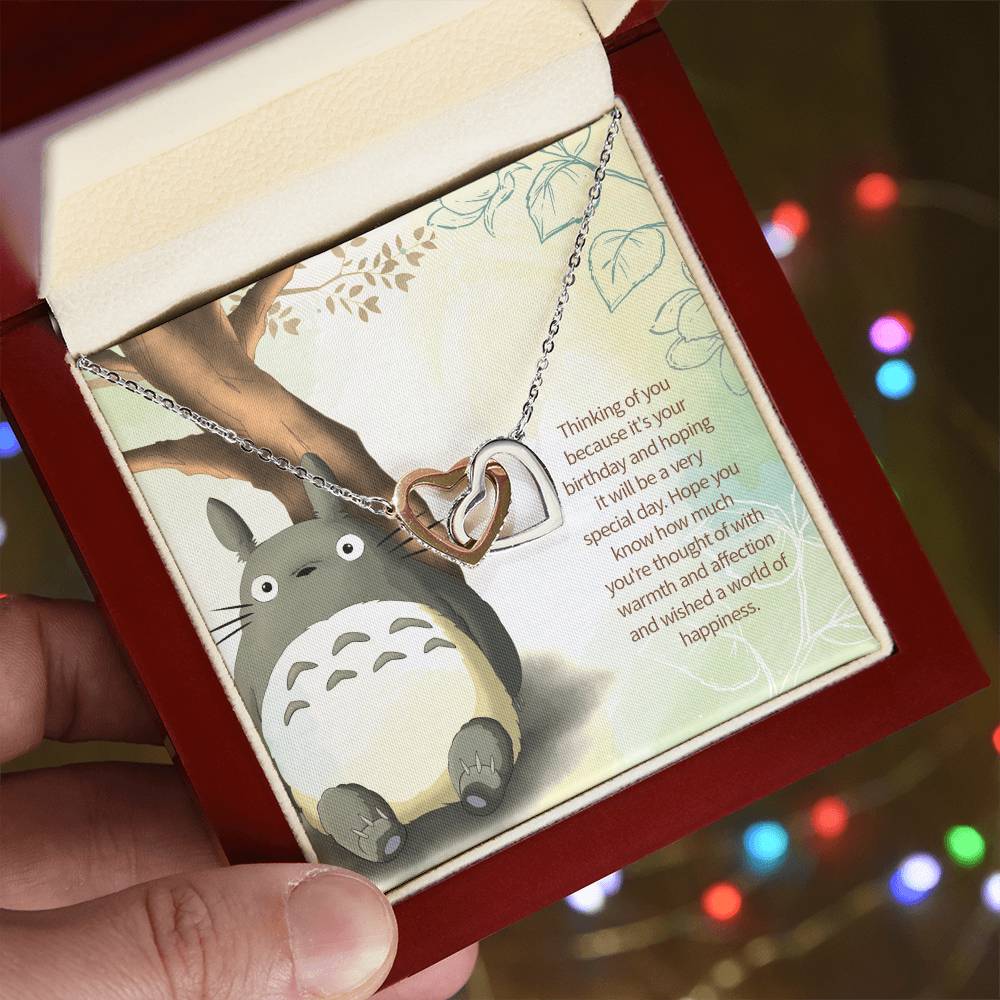 World Of Happiness - Interlocking Hearts Necklace