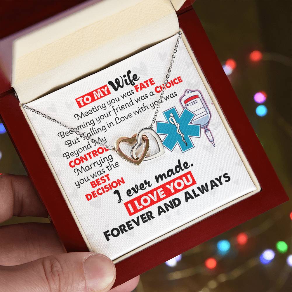 Ems Wife - Interlocking Heart Necklace Interlocking Hearts Necklace
