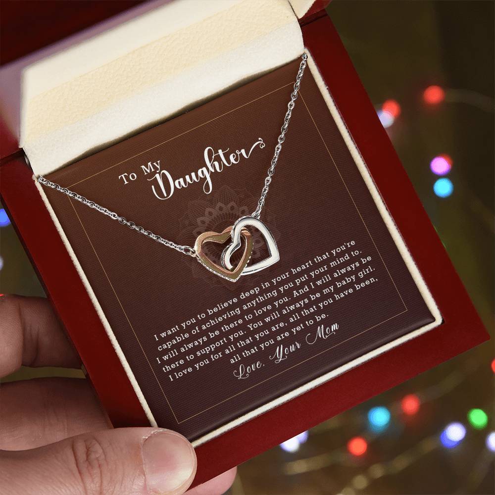 Collection Daughter - Interlocking Hearts Necklace