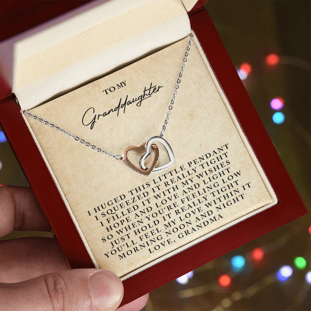 Give Her The Gift She Will Always Remember?? - Interlocking Necklace Interlocking Hearts Necklace